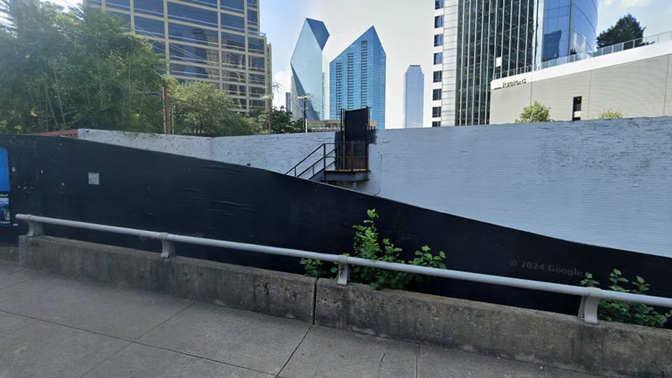 Land acquisition site in Uptown Dallas, Texas